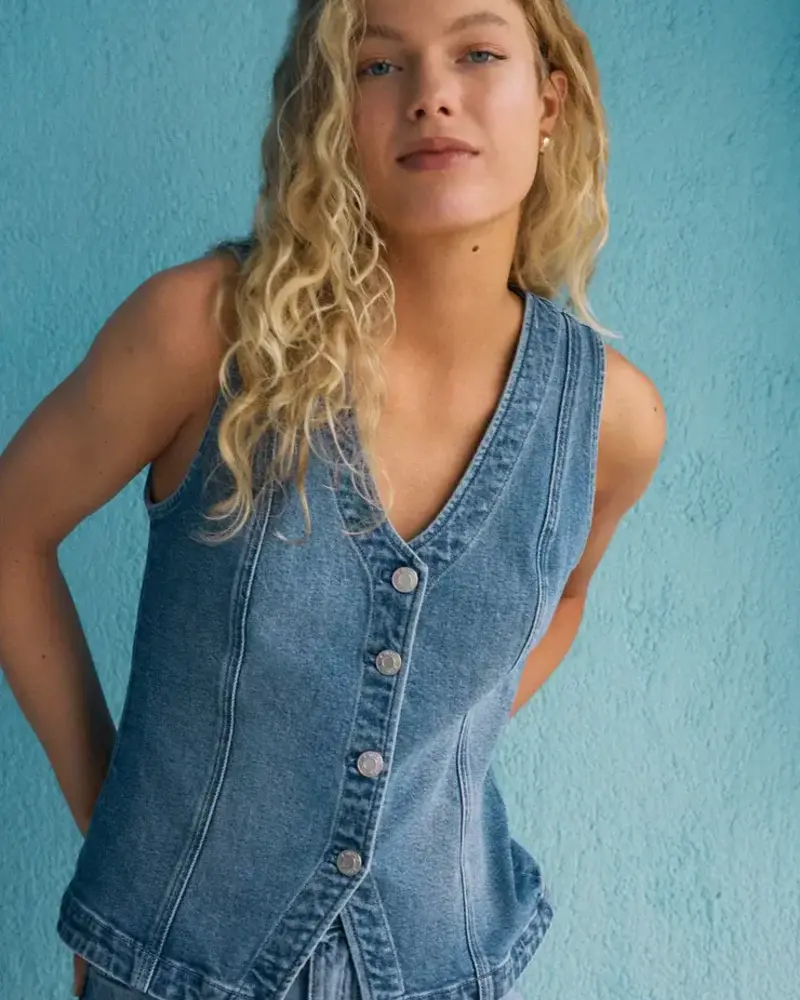 Z Supply Porto Denim Tank Vest