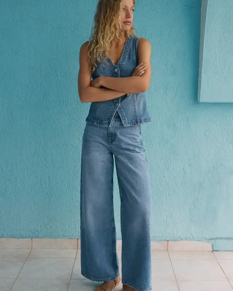 Z Supply Porto Denim Tank Vest