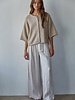 Tobi Knit Cardigan Top | Light Mocha