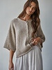 Tobi Knit Cardigan Top | Light Mocha