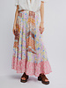 Free People Santa Eulalia Printed Maxi Skirt