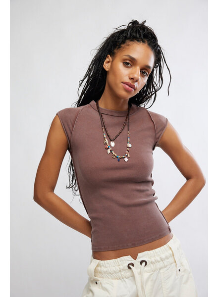 Free People Ever Had Tee | Brunette