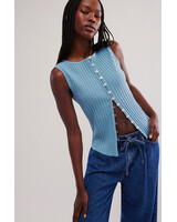 Free People Tilly Vest | Ocean