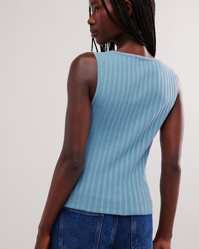 Free People Tilly Vest | Ocean