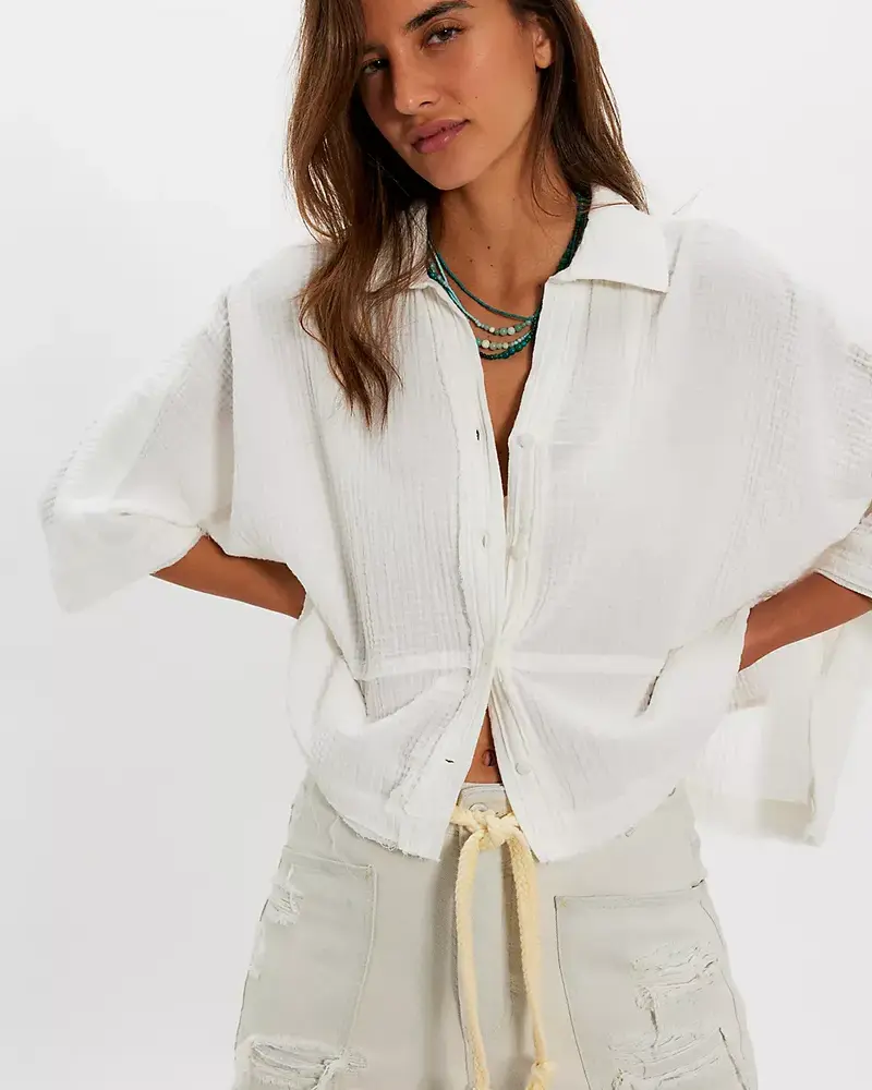 Free People Happy Days Top | Ivory