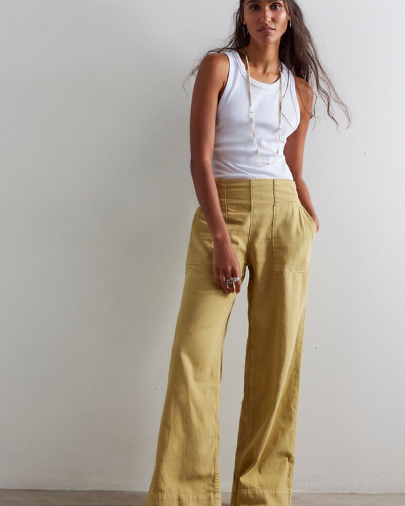 Free People Breezy Denim Pull-On Jeans | Antelope