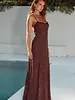Runway The Label Ellerby Maxi Dress | Chocolate