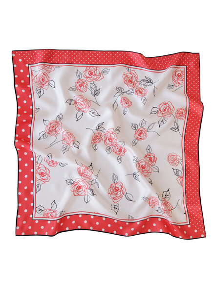 Palm Palm Aggie Silk Scarf