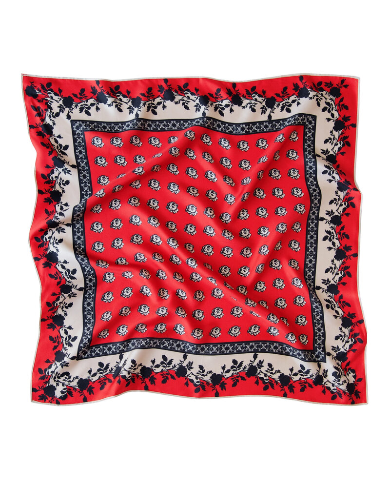 Palm Palm Aubrey Silk Scarf