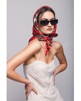 Palm Palm Aubrey Silk Scarf