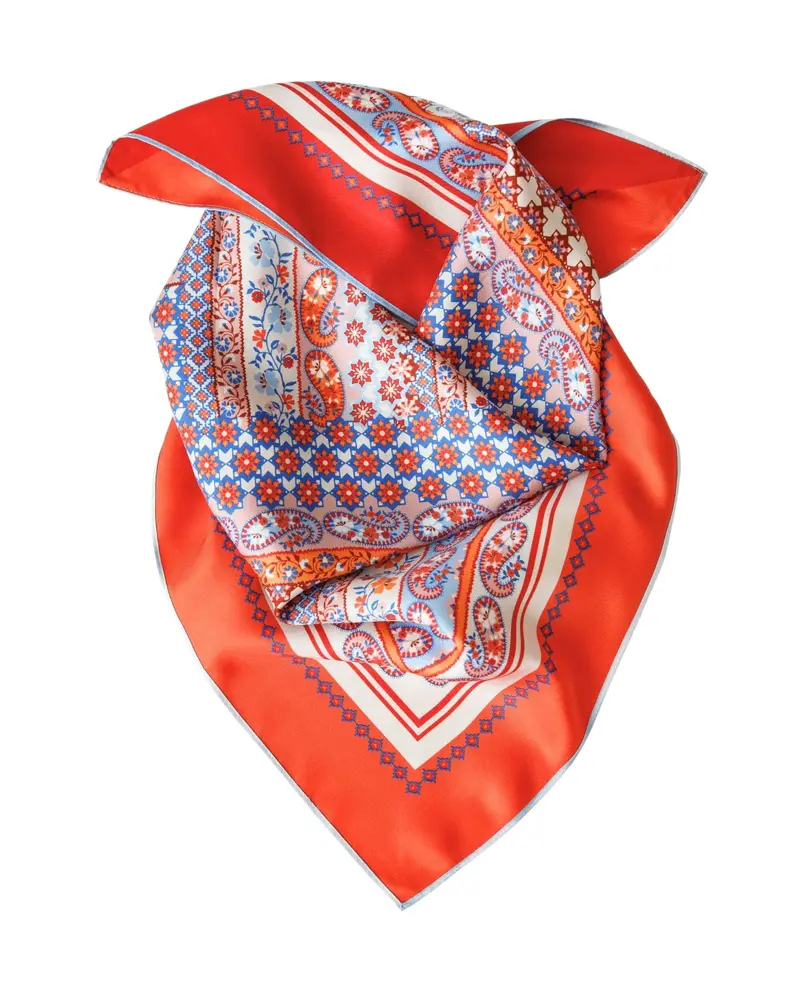 Palm Palm Alice Silk Scarf