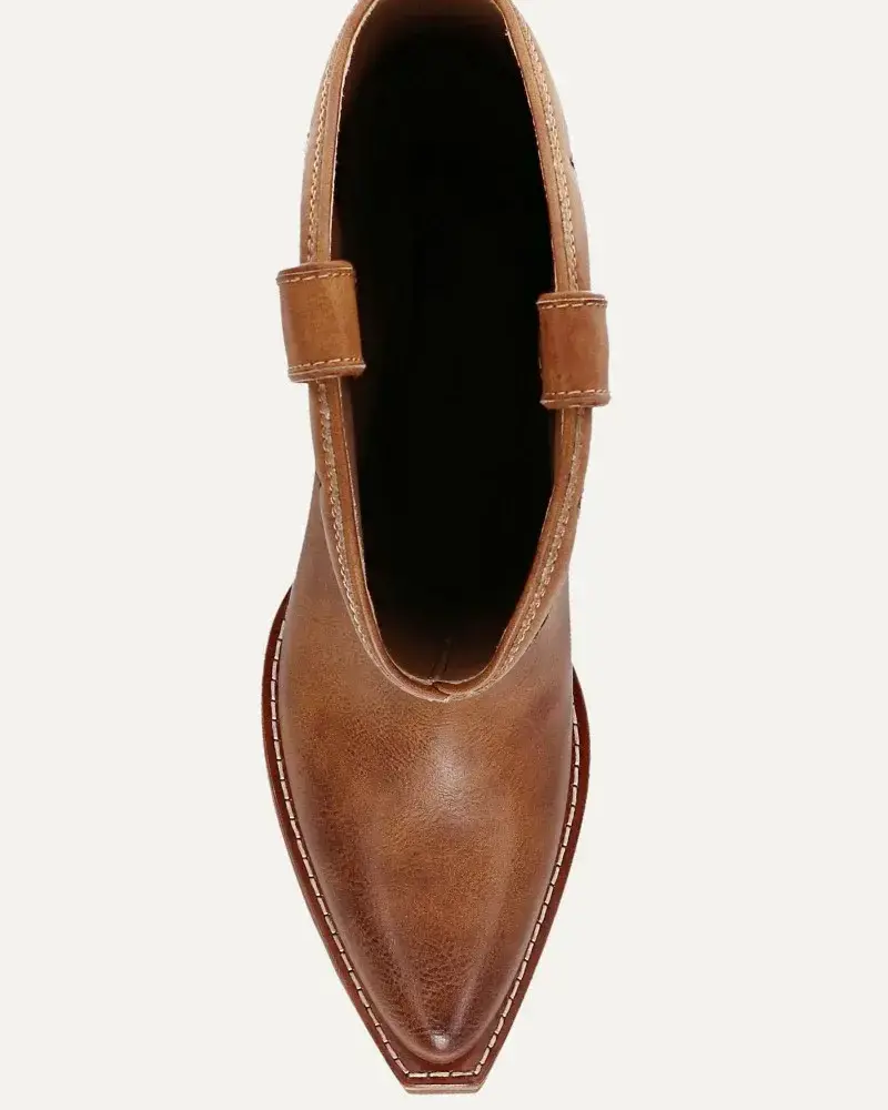 Frye and Co. Irlene Tall Deco Stitch Boots | Caramel