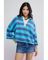 Free People Auggie Tee | Night Shadow