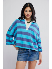 Free People Auggie Tee | Night Shadow