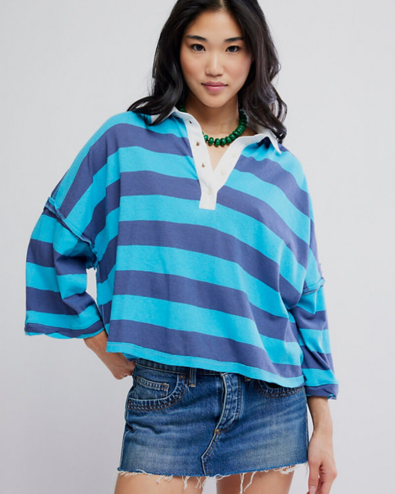 Free People Auggie Tee | Night Shadow