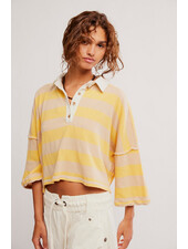 Free People Auggie Tee | Oat Latte