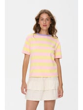 Laci Tee | Yellow Stripe