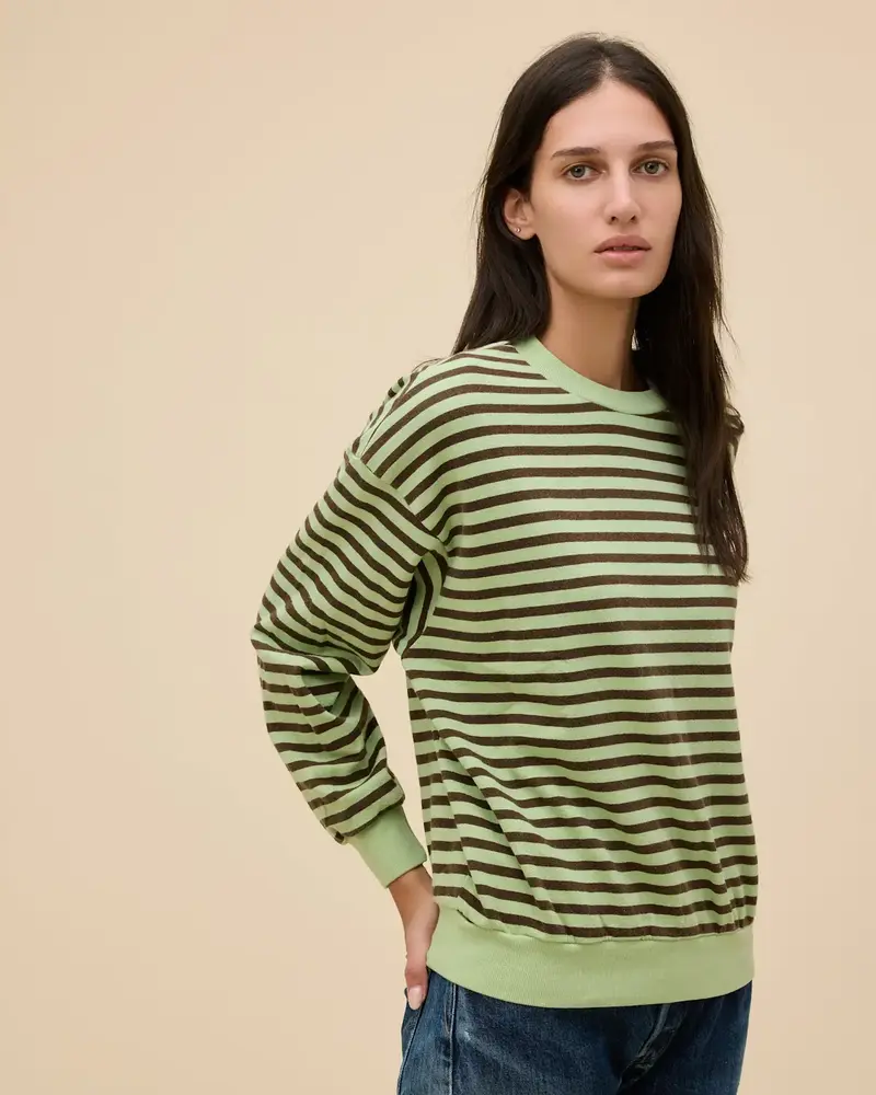 Terry Sweatshirt | Pistachio
