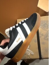 GOLA Cyclone Leather Sneakers | Black