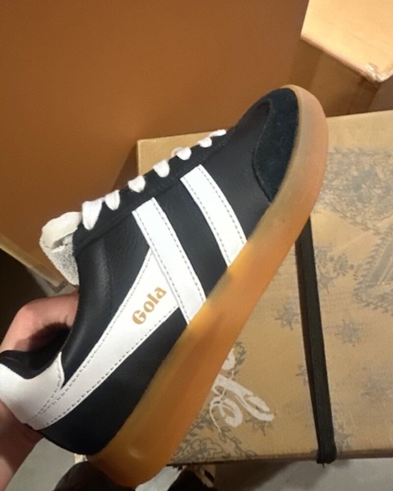 GOLA Cyclone Leather Sneakers | Black