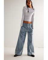 Free People Breezy Denim Pull-On Jeans | Dusk
