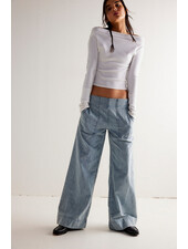 Free People Breezy Denim Pull-On Jeans | Dusk