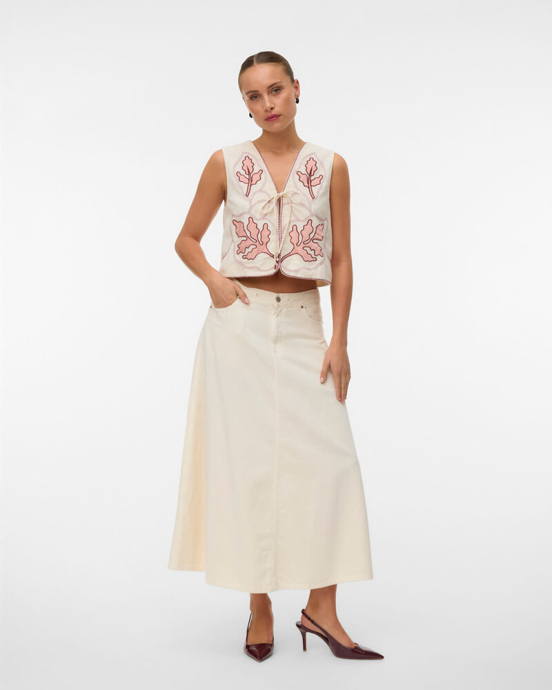 Vero Moda Jamila Embroidered Vest | Birch