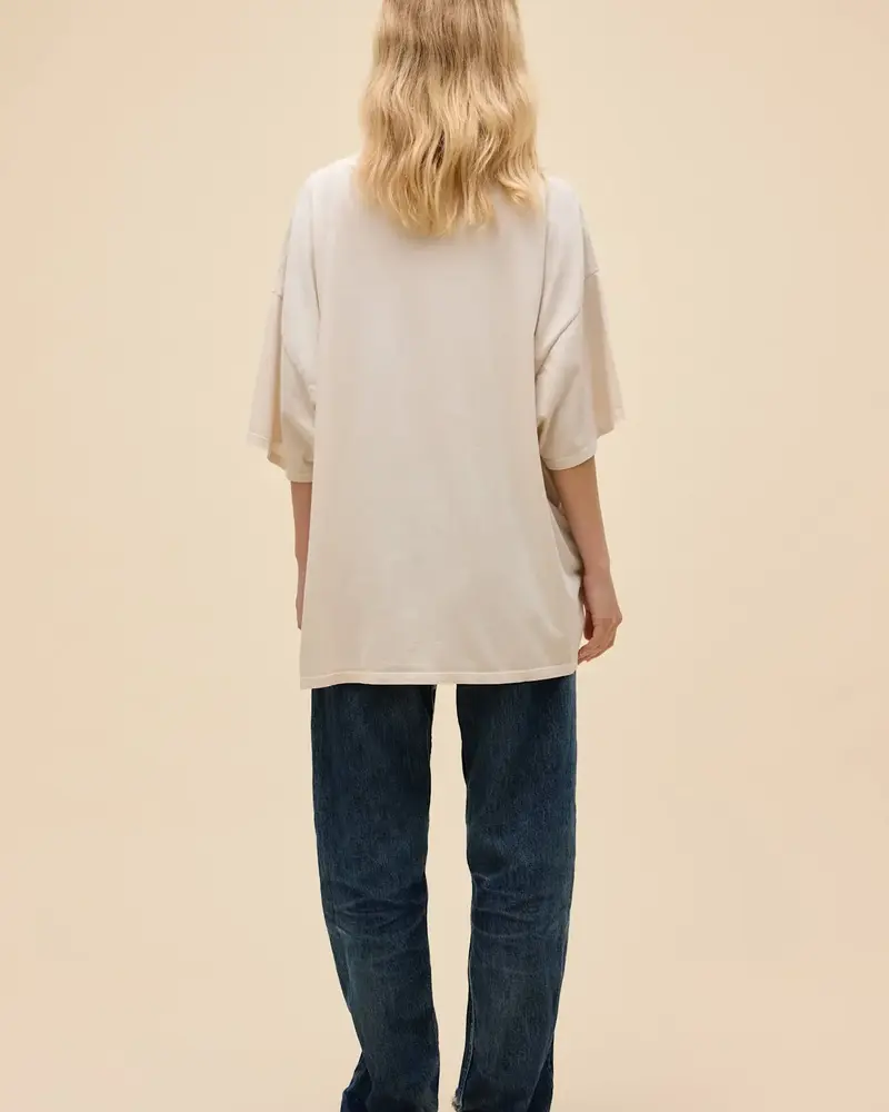 Kick Off Your Boots OS Tee | Dirty White