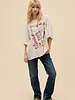 Kick Off Your Boots OS Tee | Dirty White