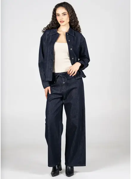 Wide Leg Relax Pant | Dark