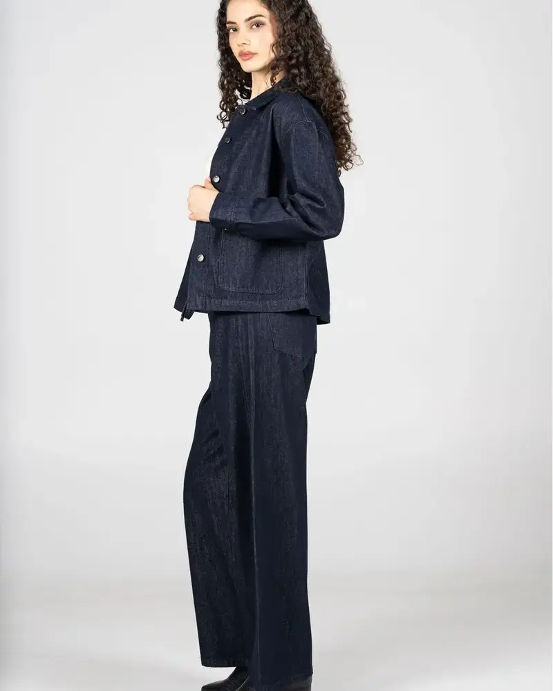 Wide Leg Relax Pant | Dark