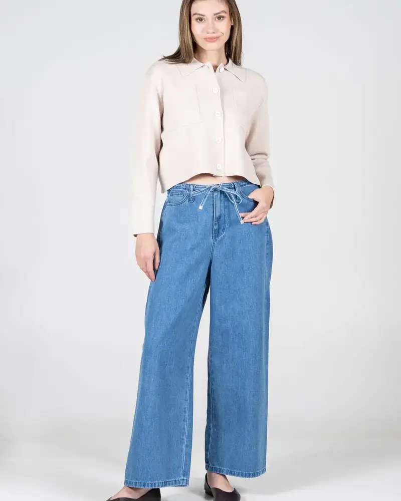 Wide Leg Relax Pant | Light