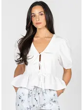 Rachel Tie Front Blouse