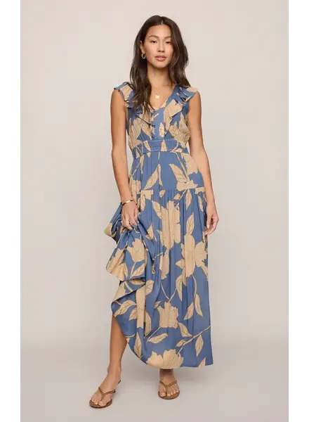 Z Supply Malene Bloom Floral Maxi Dress