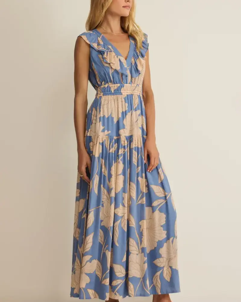Z Supply Malene Bloom Floral Maxi Dress