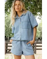 Z Supply Everyday Denim Button Up
