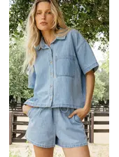 Z Supply Everyday Denim Button Up
