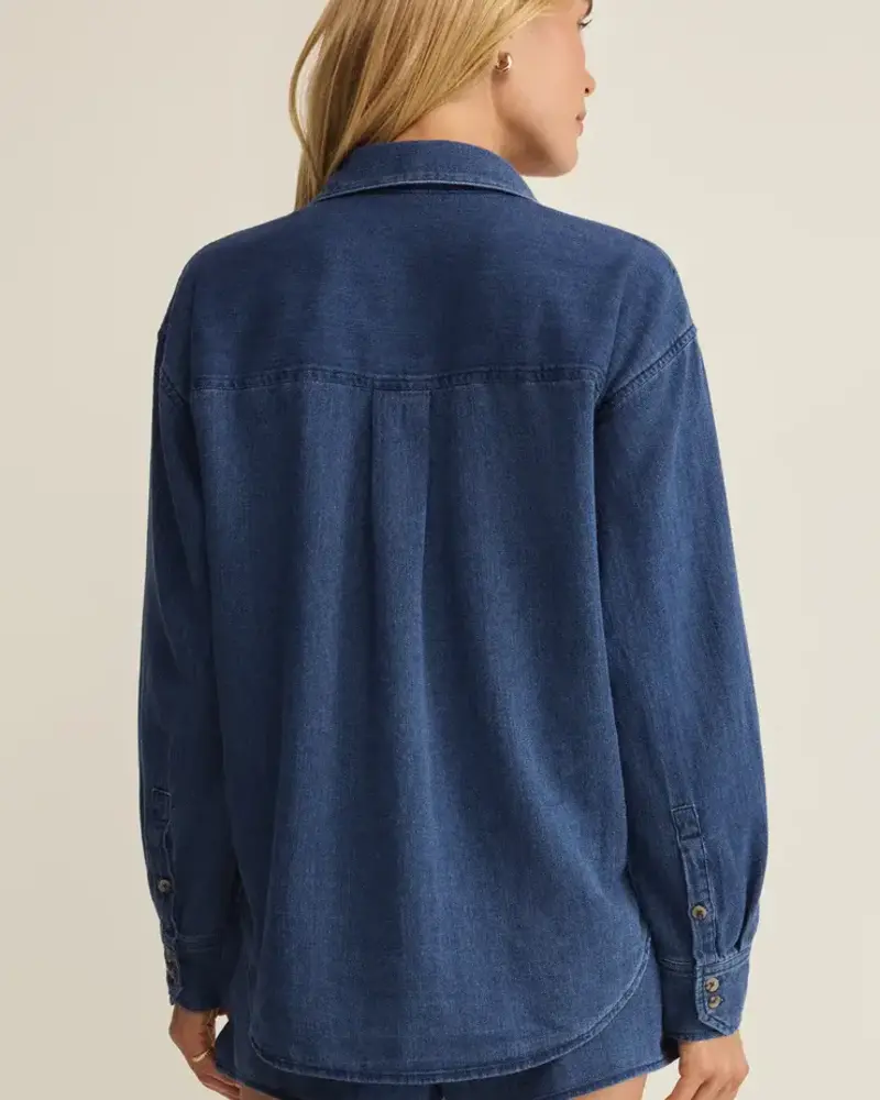 Z Supply The Perfect Twill Button Up