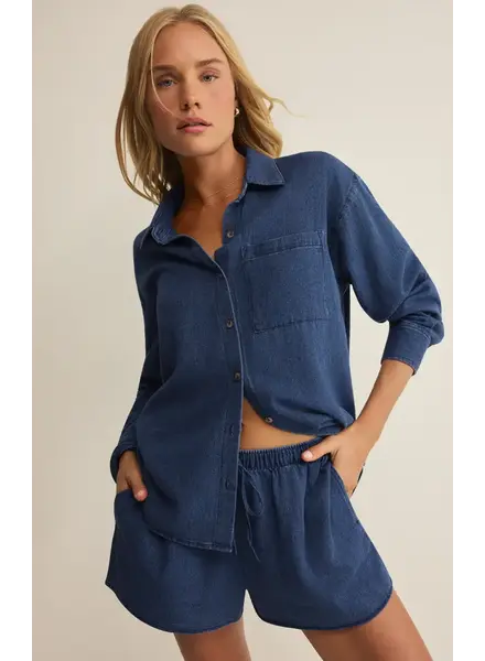 Z Supply The Perfect Twill Button Up