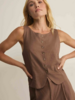 Z Supply Roman Linen Vest | Palos