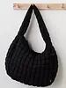 Free People Quilted Carryall Bag | Black