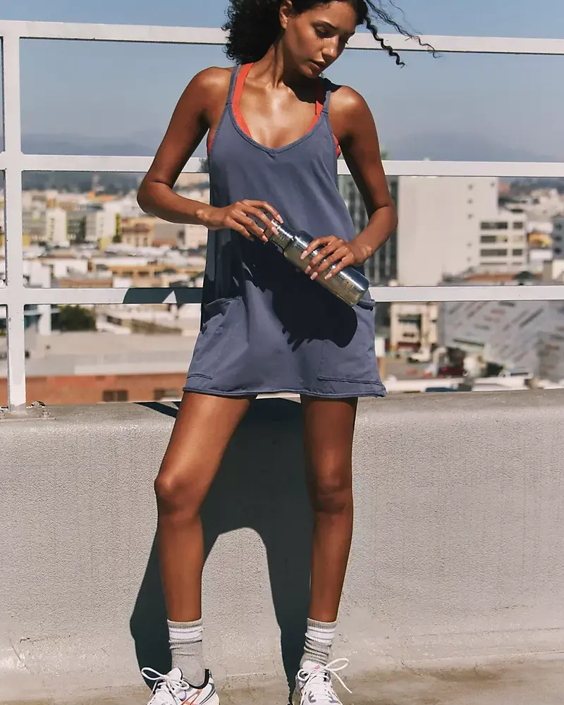 Free People Hot Shot Mini Dress | Indigo
