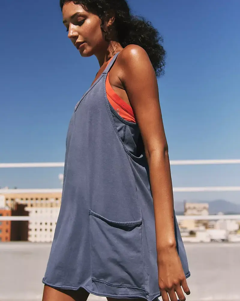 Free People Hot Shot Mini Dress | Indigo