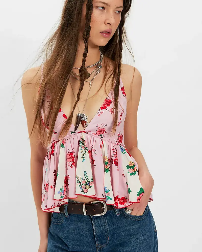 Free People Tillie Babydoll Top