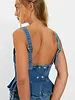 Free People Sunfaded Denim Top