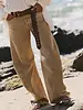 Free People Fable Low-Rise Twisted Bowed Jeans | Oat
