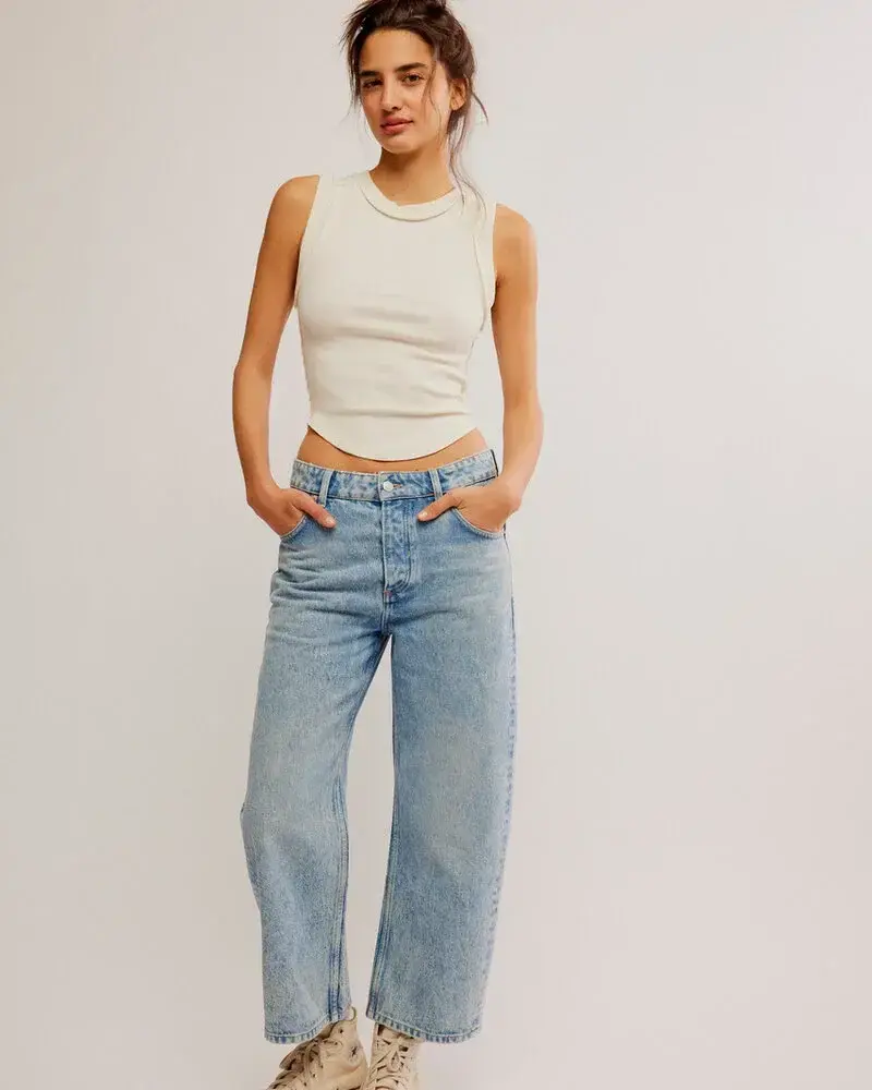 Free People Deep Trance Dropped Boyfriend Jeans | Sweet Dreams