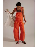 Free People Good Luck Barrel Overalls | Spicy