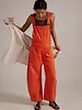 Free People Good Luck Barrel Overalls | Spicy