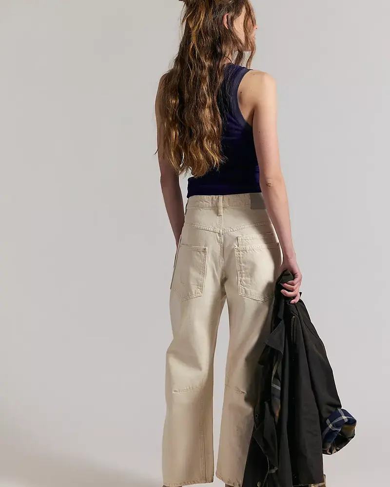 Free People Minimalist Moxie Barrel Jeans | Dusty Roads